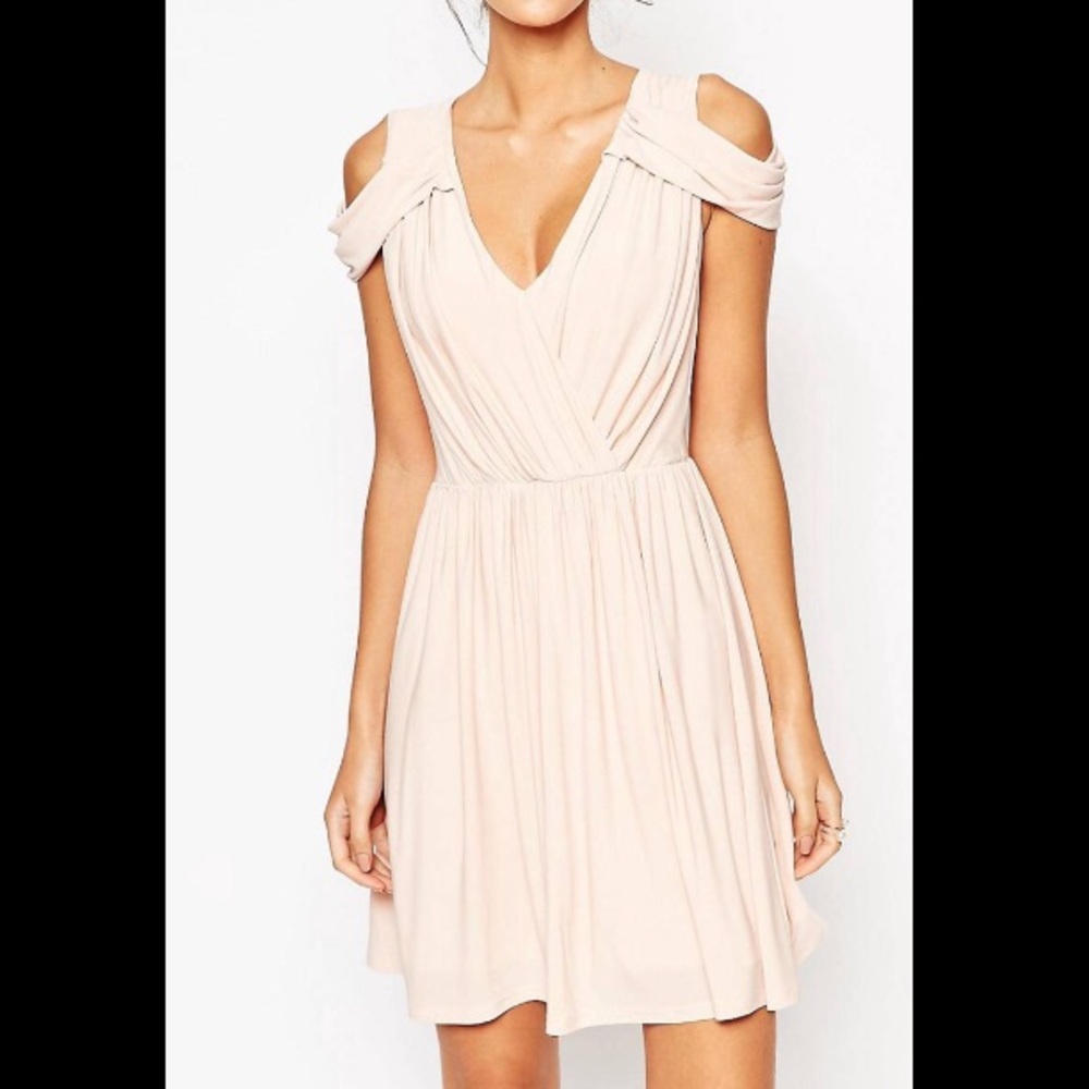 LIGHT PINK/BLUSH ASOS dress